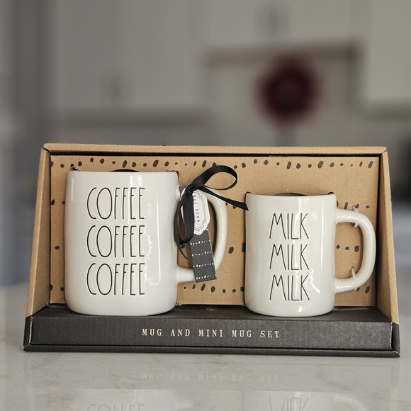Rae Dunn Other - RAE DUNN Coffee and Milk Mug Set